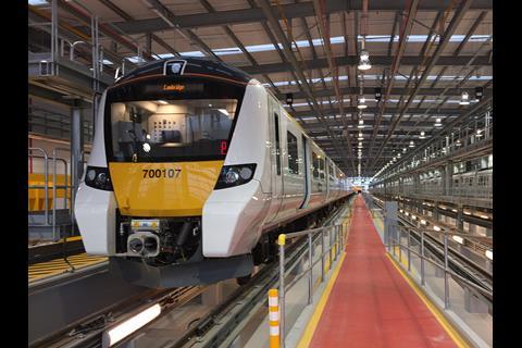 The depot will maintain the Class 700 Desiro City electric multiple-units which Siemens is supplying for Thameslink services.